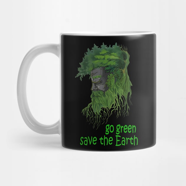 Go green,save the Earth by paintSkiller